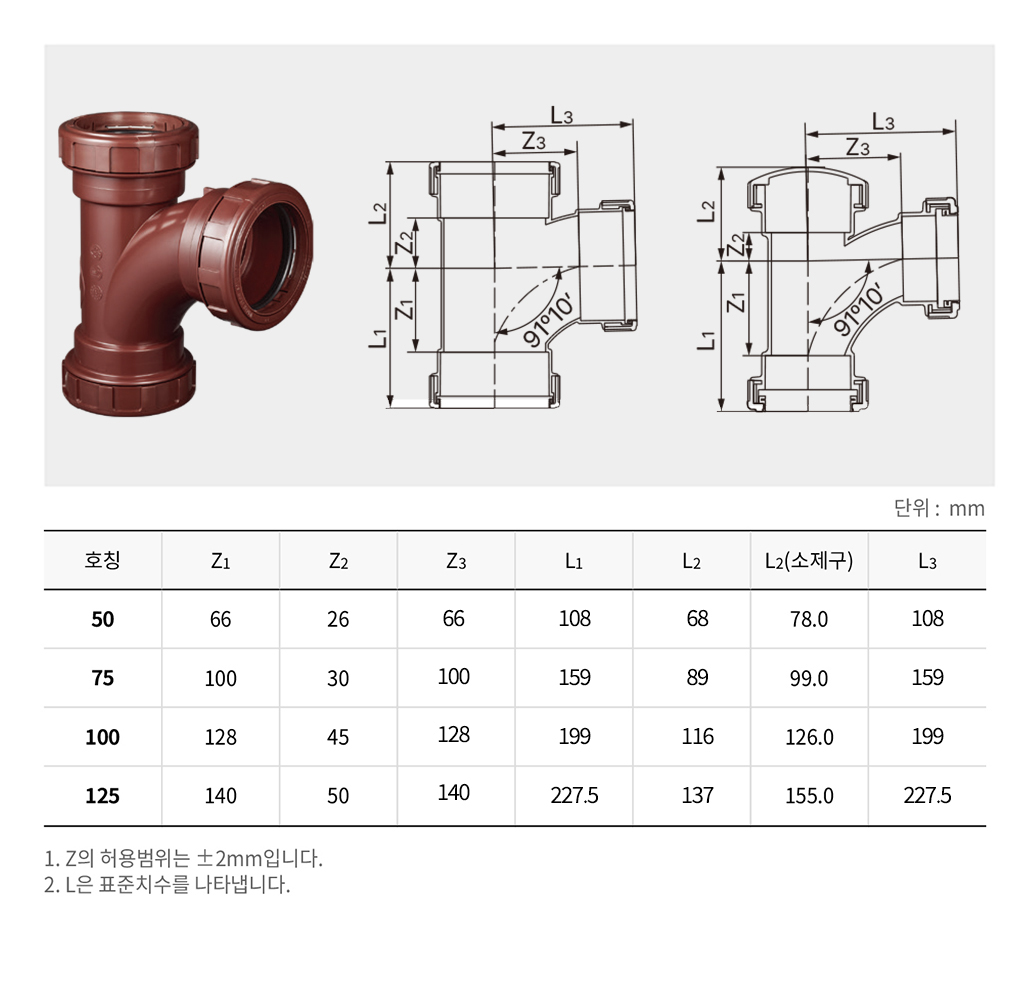 DH LT/CLT (엘티관/엘티관 소제구형)