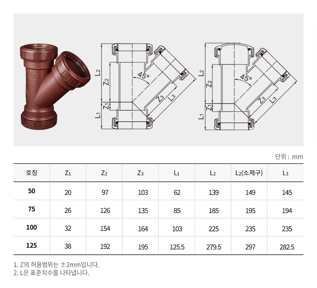 DH Y/CY (와이관/와이관 소제구형)